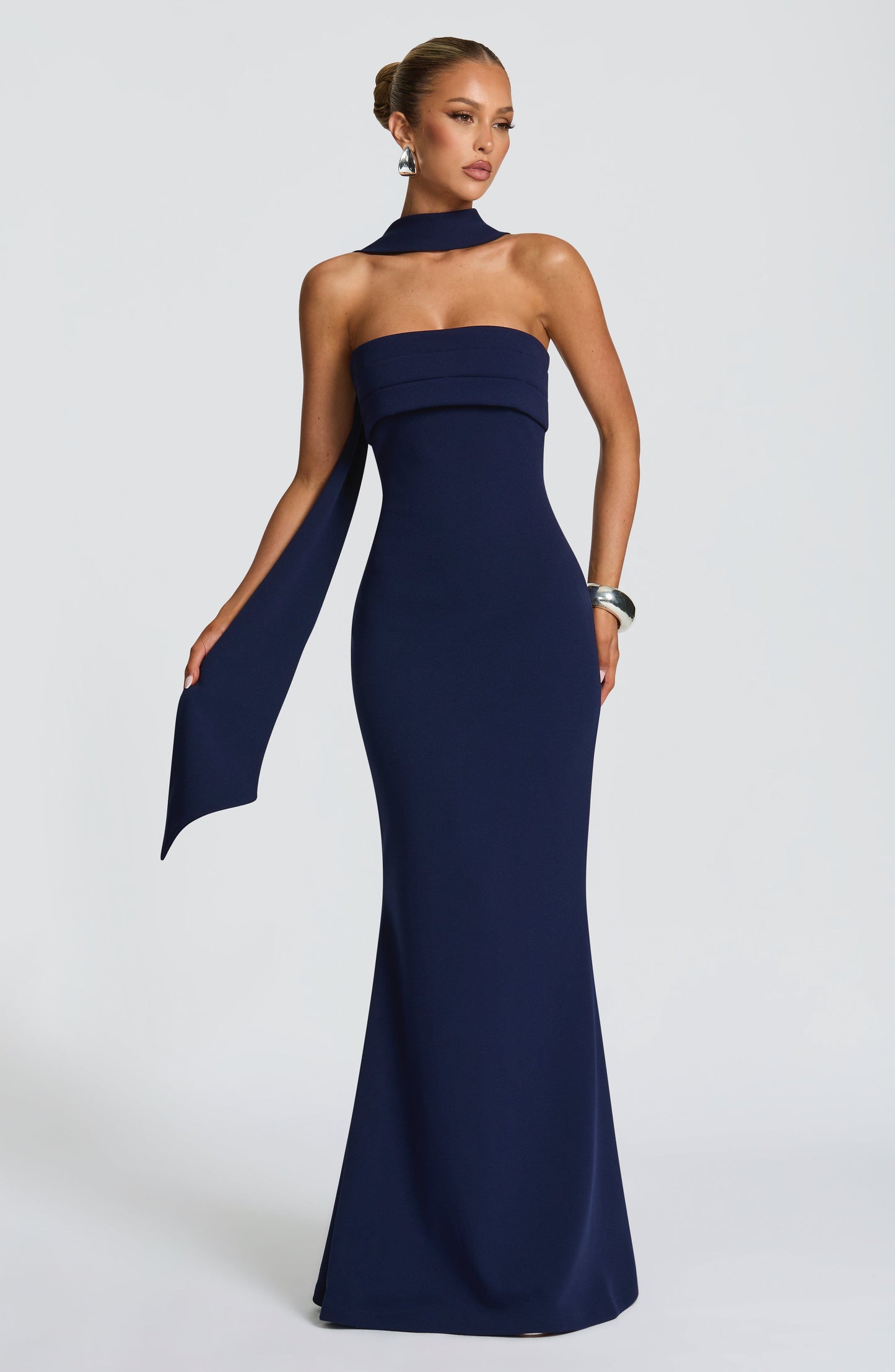 Navy Leura Navy Maxi Dress