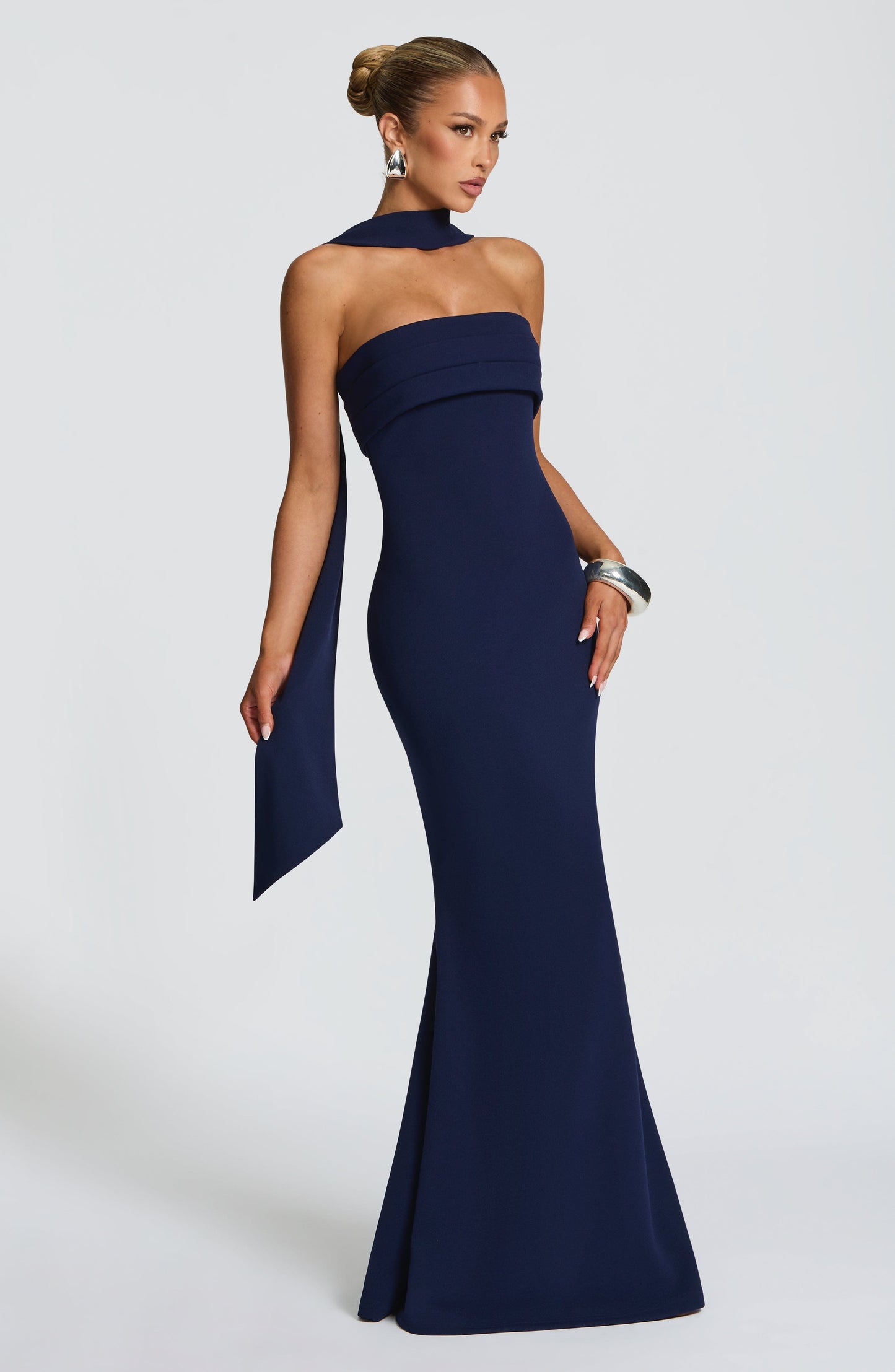 Navy Leura Navy Maxi Dress