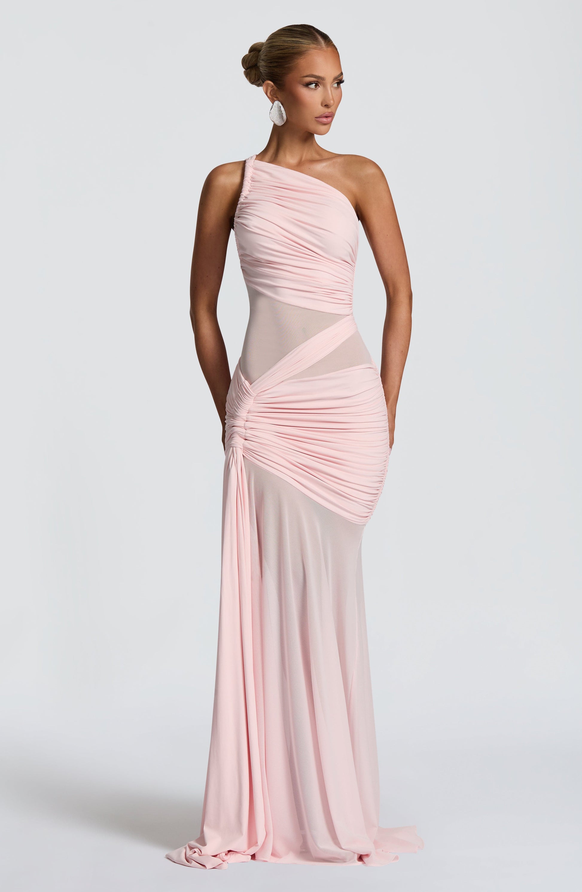 Blush Marianne Plum Maxi Dress