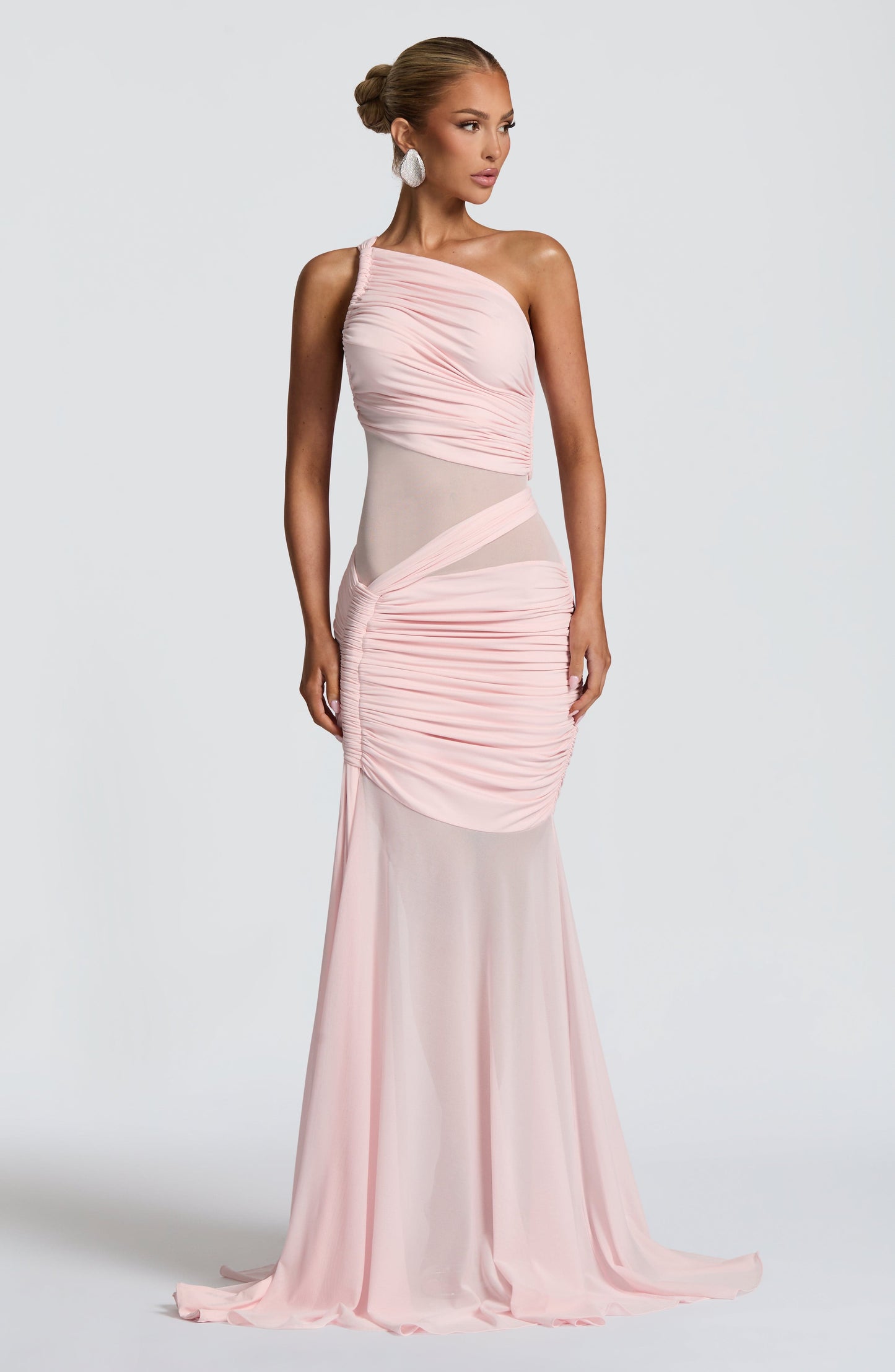 Blush Marianne Plum Maxi Dress
