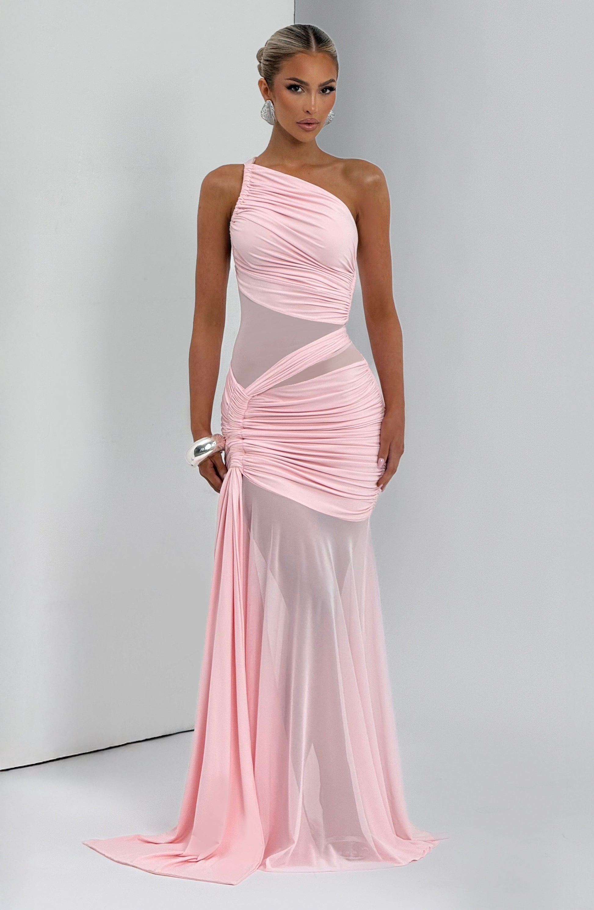 Blush Marianne Plum Maxi Dress