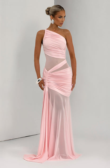 Blush Marianne Plum Maxi Dress