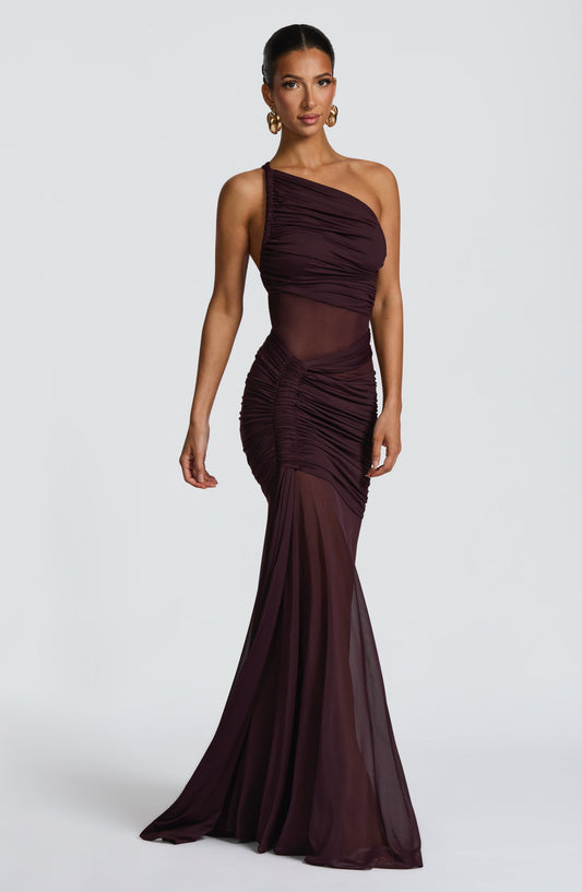 Plum Marianne Plum Maxi Dress