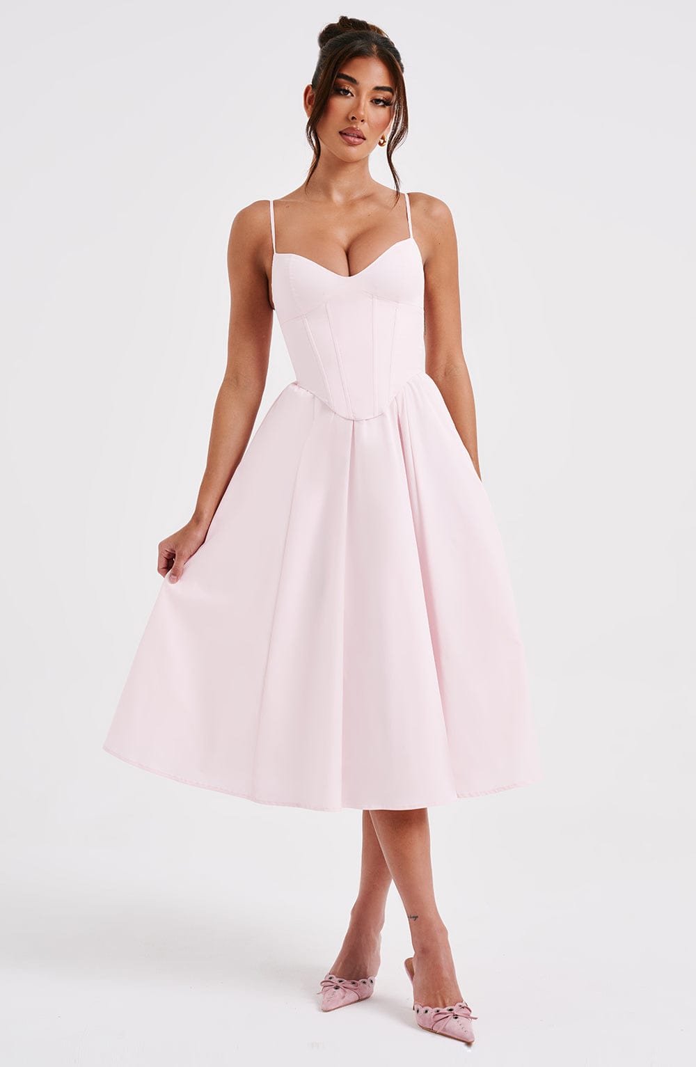 Blush Mariella Lemon Midi Dress
