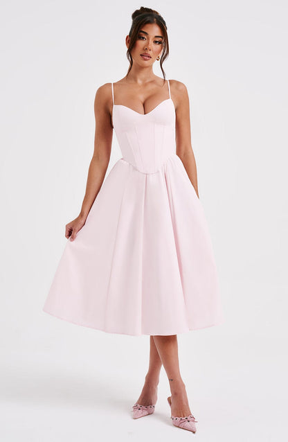 Blush Mariella Lemon Midi Dress