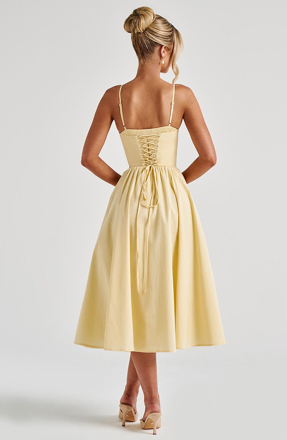 Lemon Mariella Lemon Midi Dress