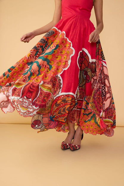 Neva Silk Charmeuse Dress