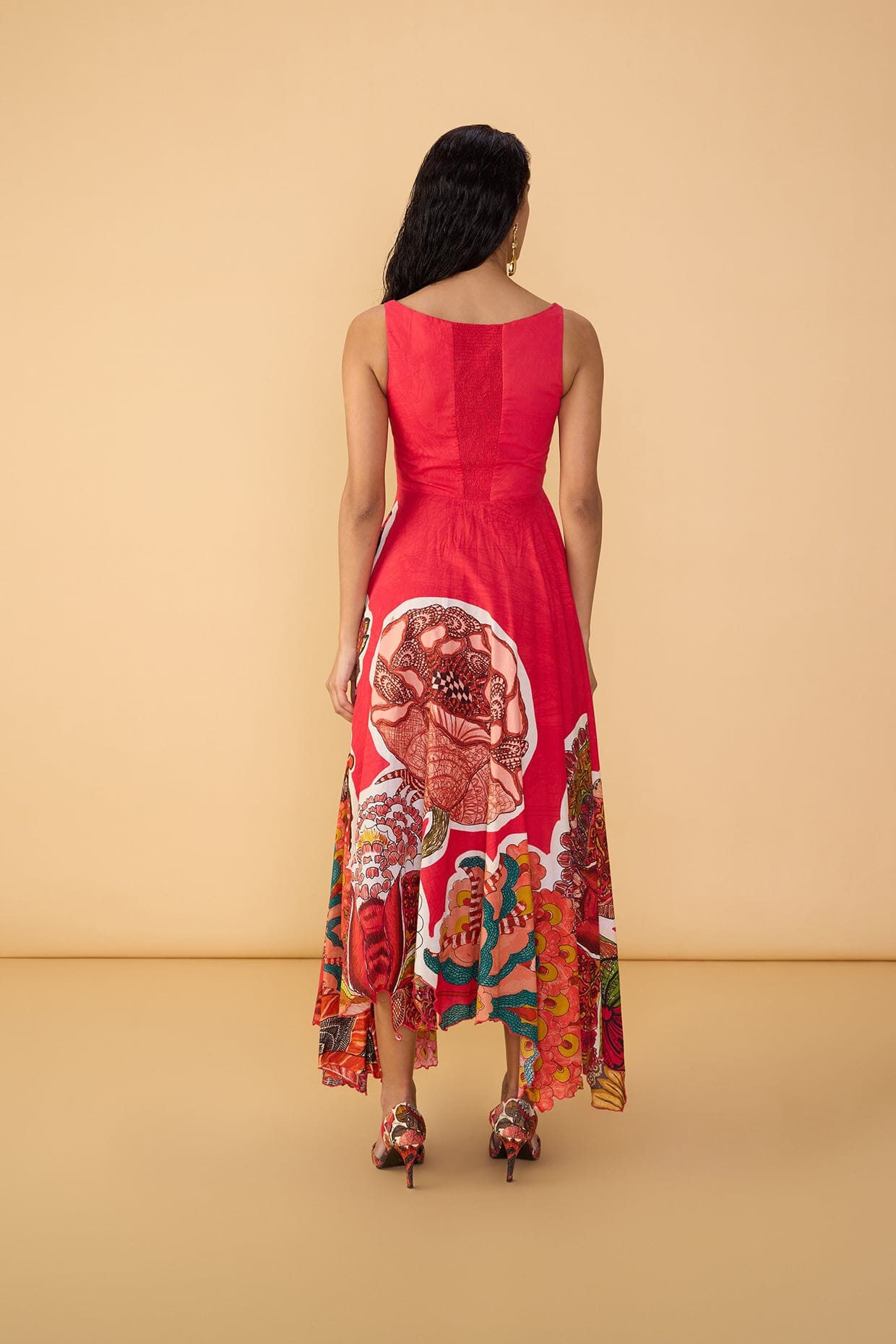 Neva Silk Charmeuse Dress