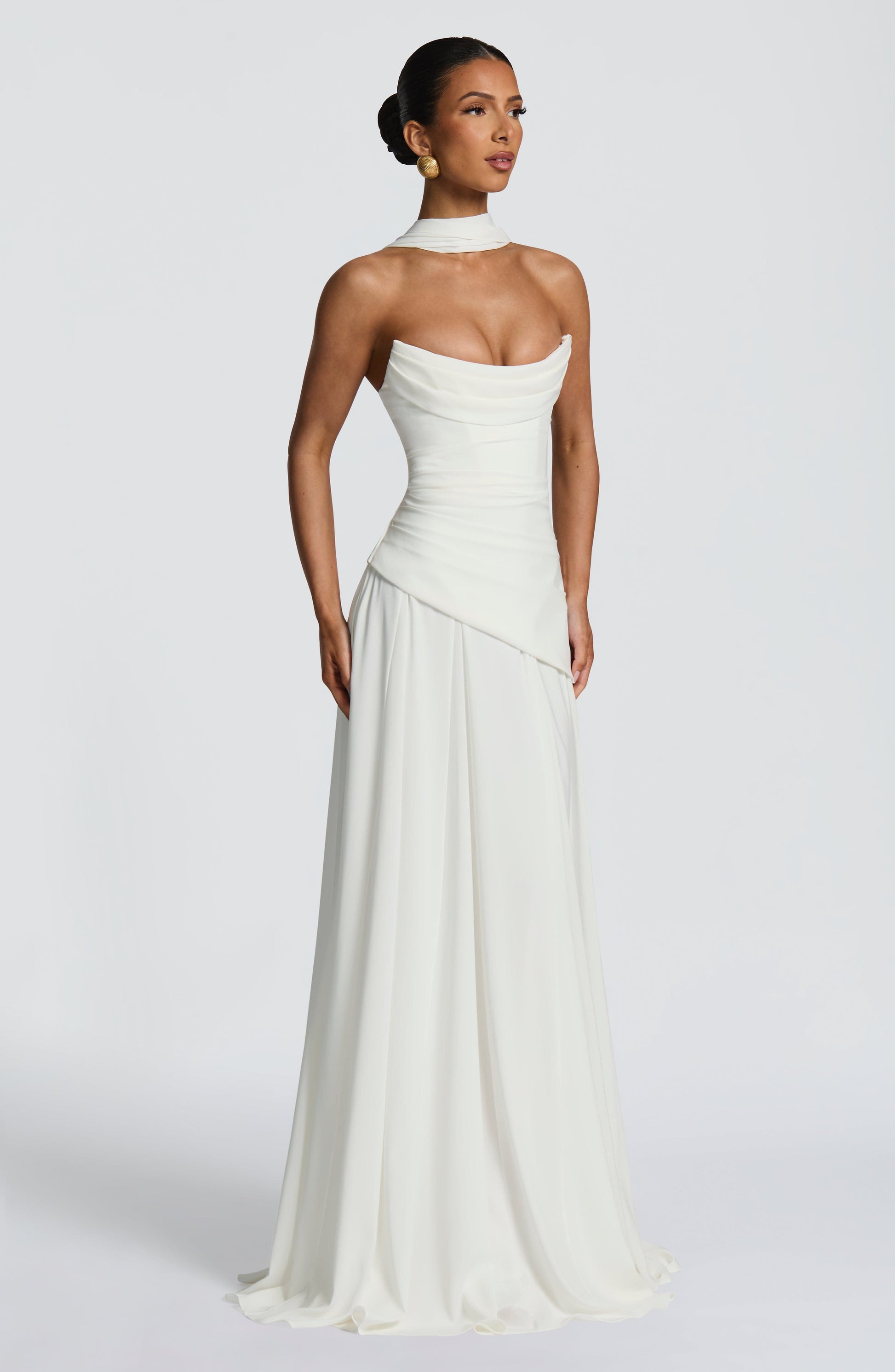 Ivory Patricia Maxi Dress - Blush