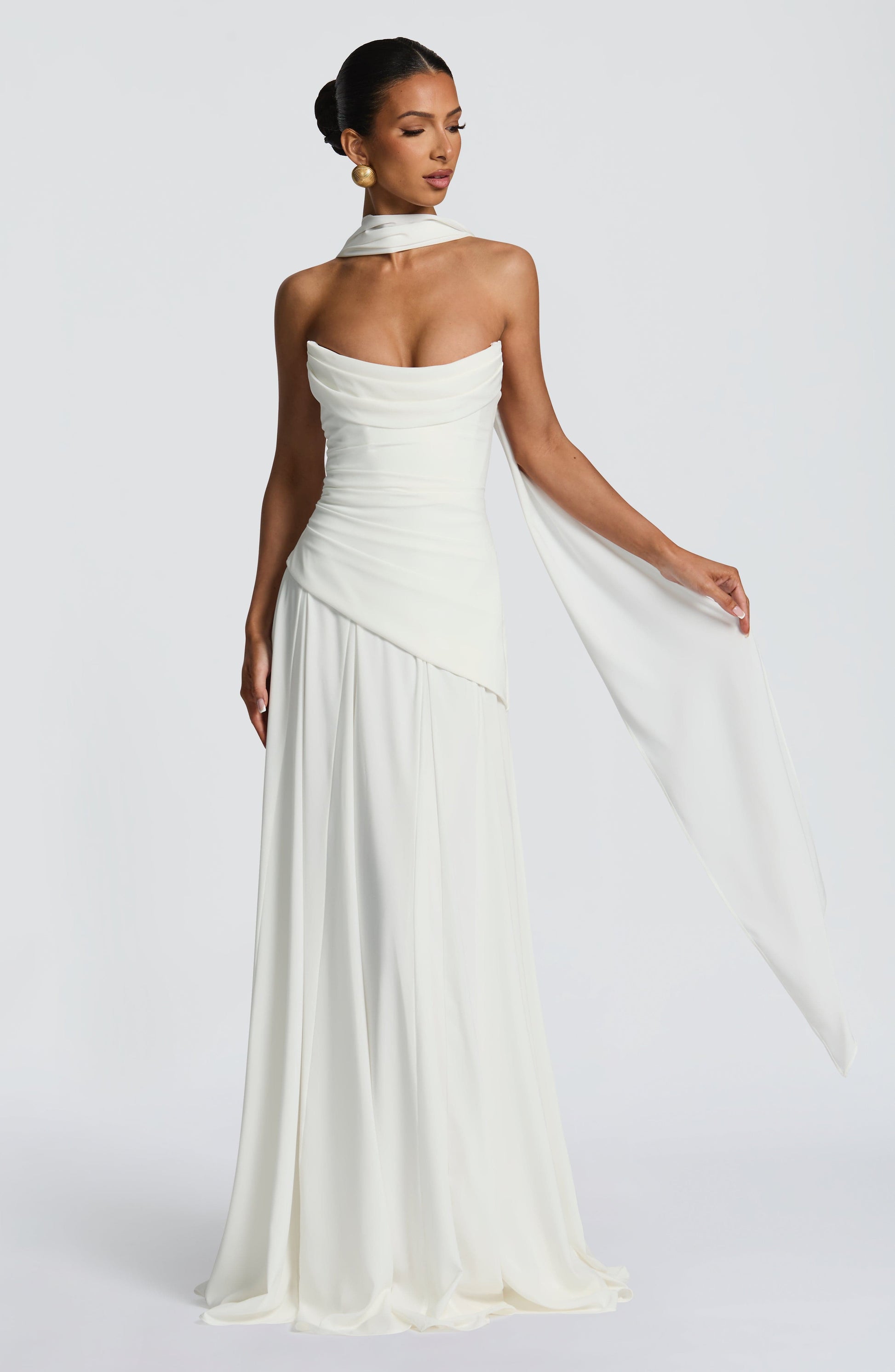 Ivory Patricia Maxi Dress - Blush