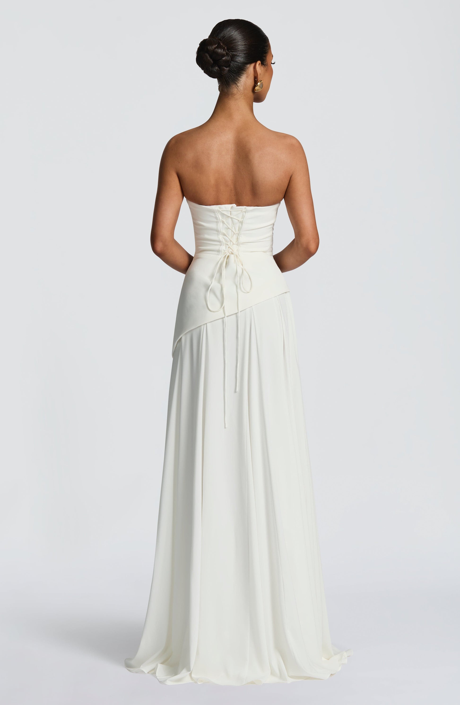 Ivory Patricia Maxi Dress - Blush