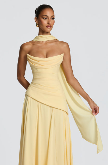 Lemon Patricia Maxi Dress - Blush