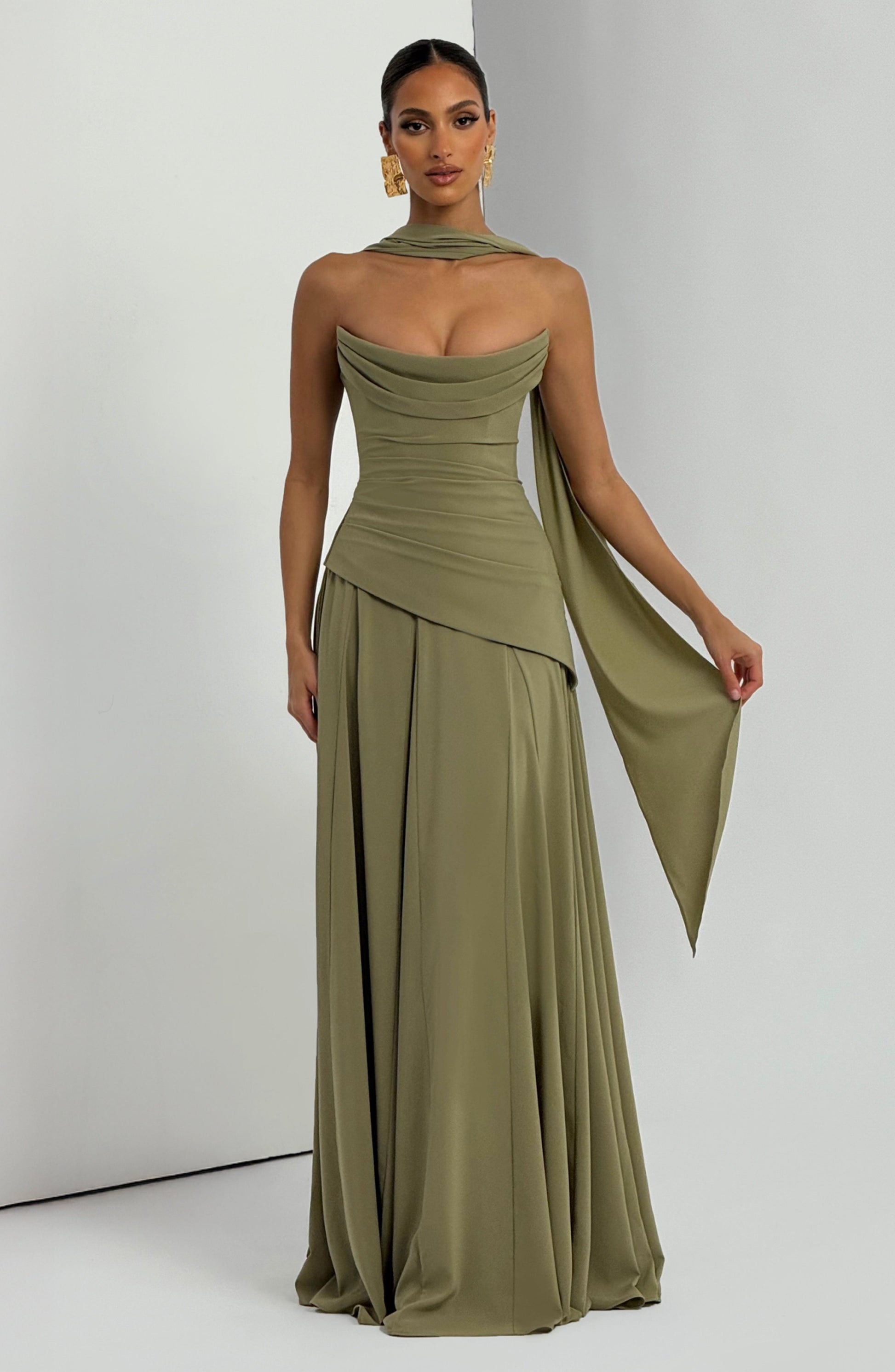 Sage Patricia Maxi Dress - Blush