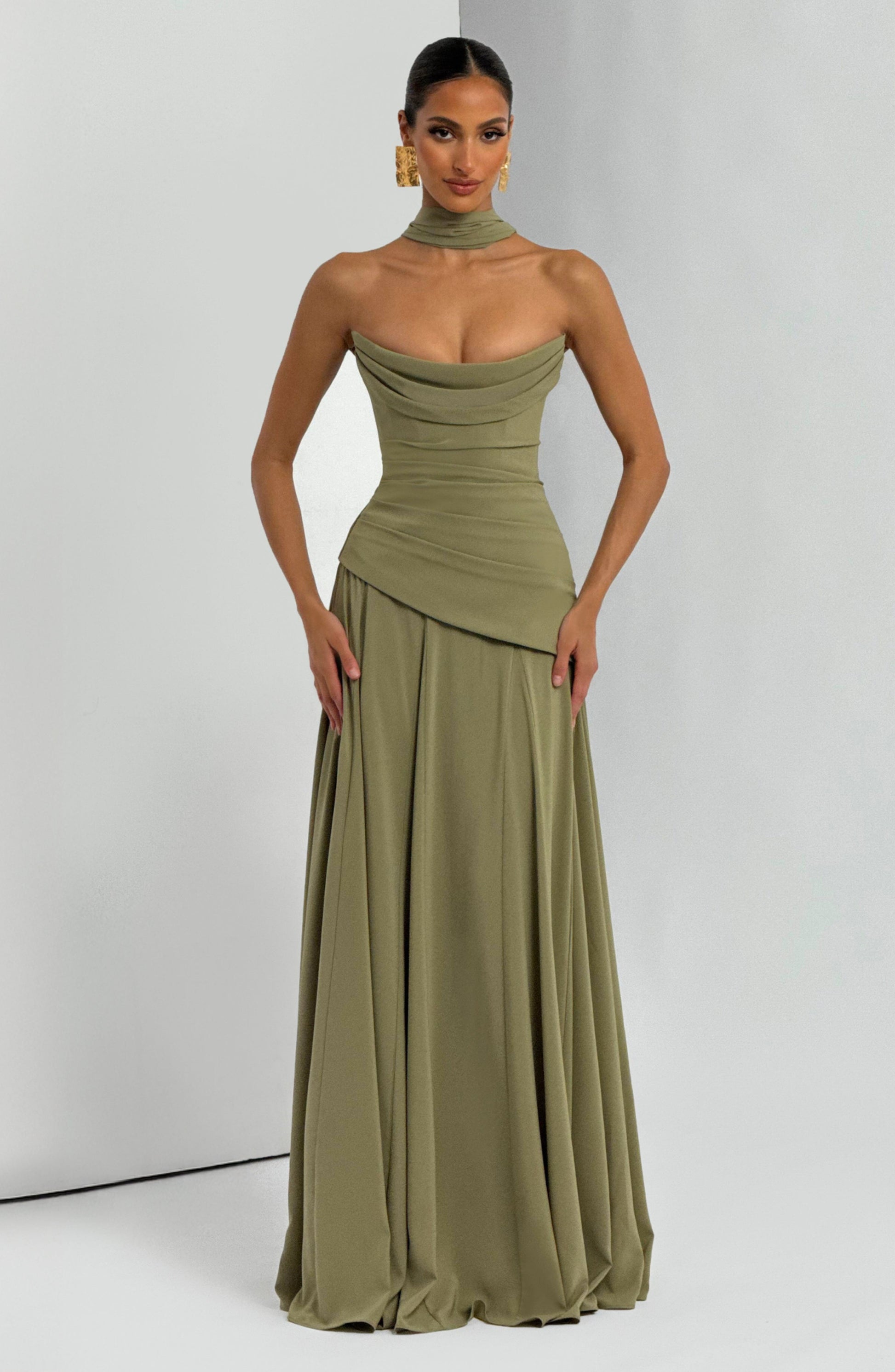 Sage Patricia Maxi Dress - Blush