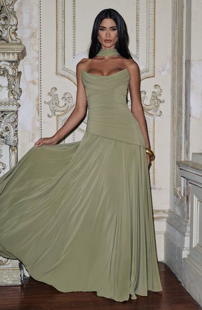Sage Patricia Maxi Dress - Blush
