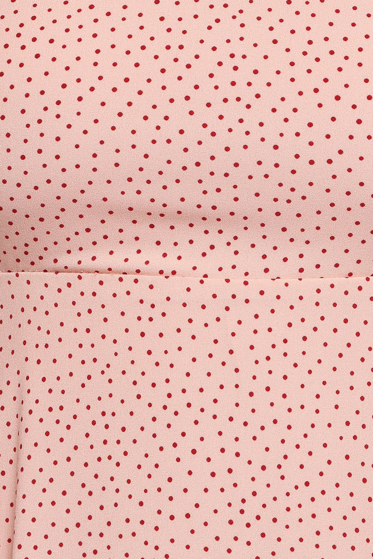 Peach Polka Dot Ellody Maxi Dress in Yellow Petunia