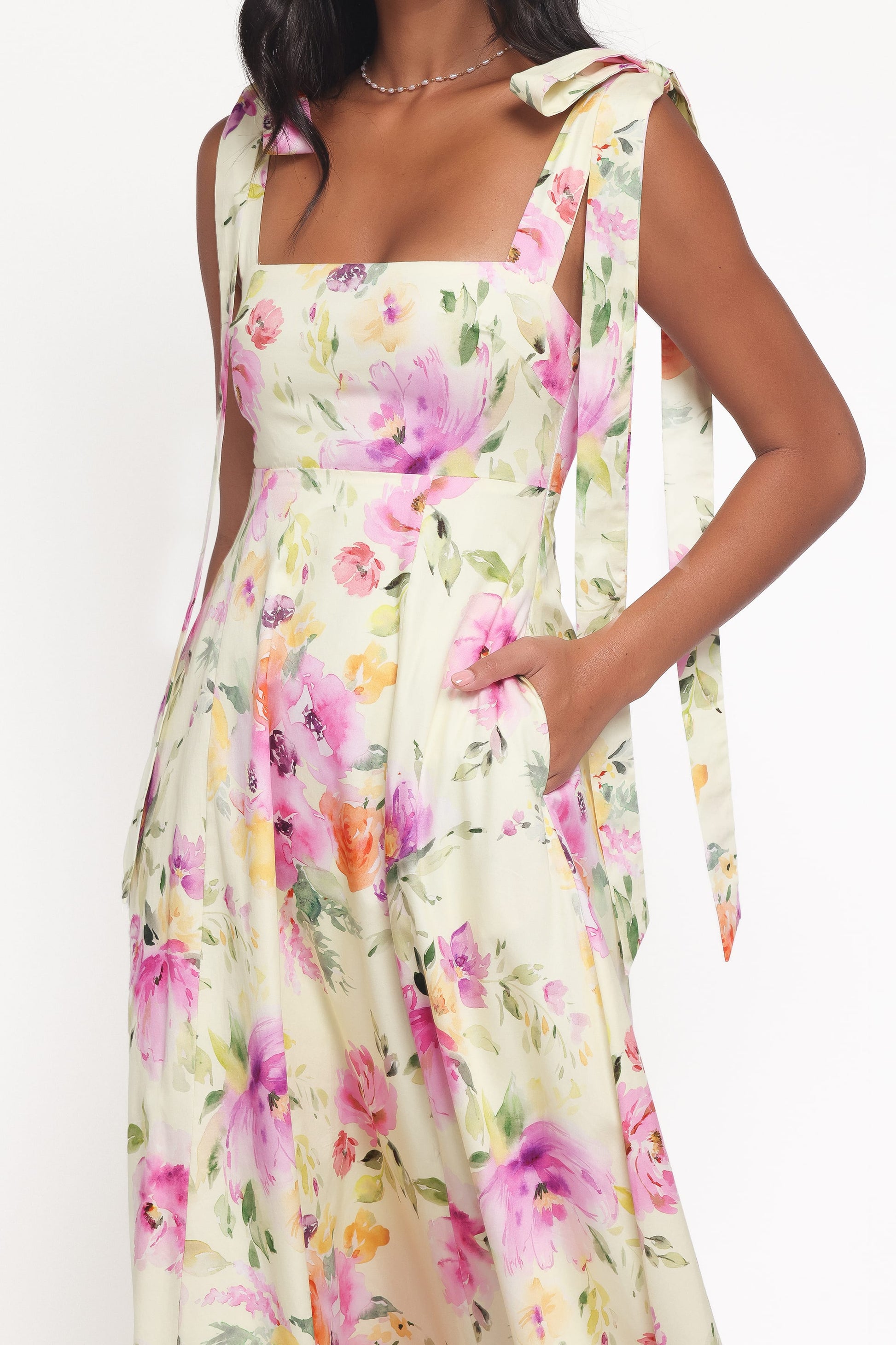 Yellow Petunia Ellody Maxi Dress in Yellow Petunia