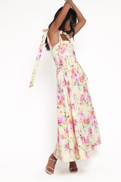 Yellow Petunia Ellody Maxi Dress in Yellow Petunia