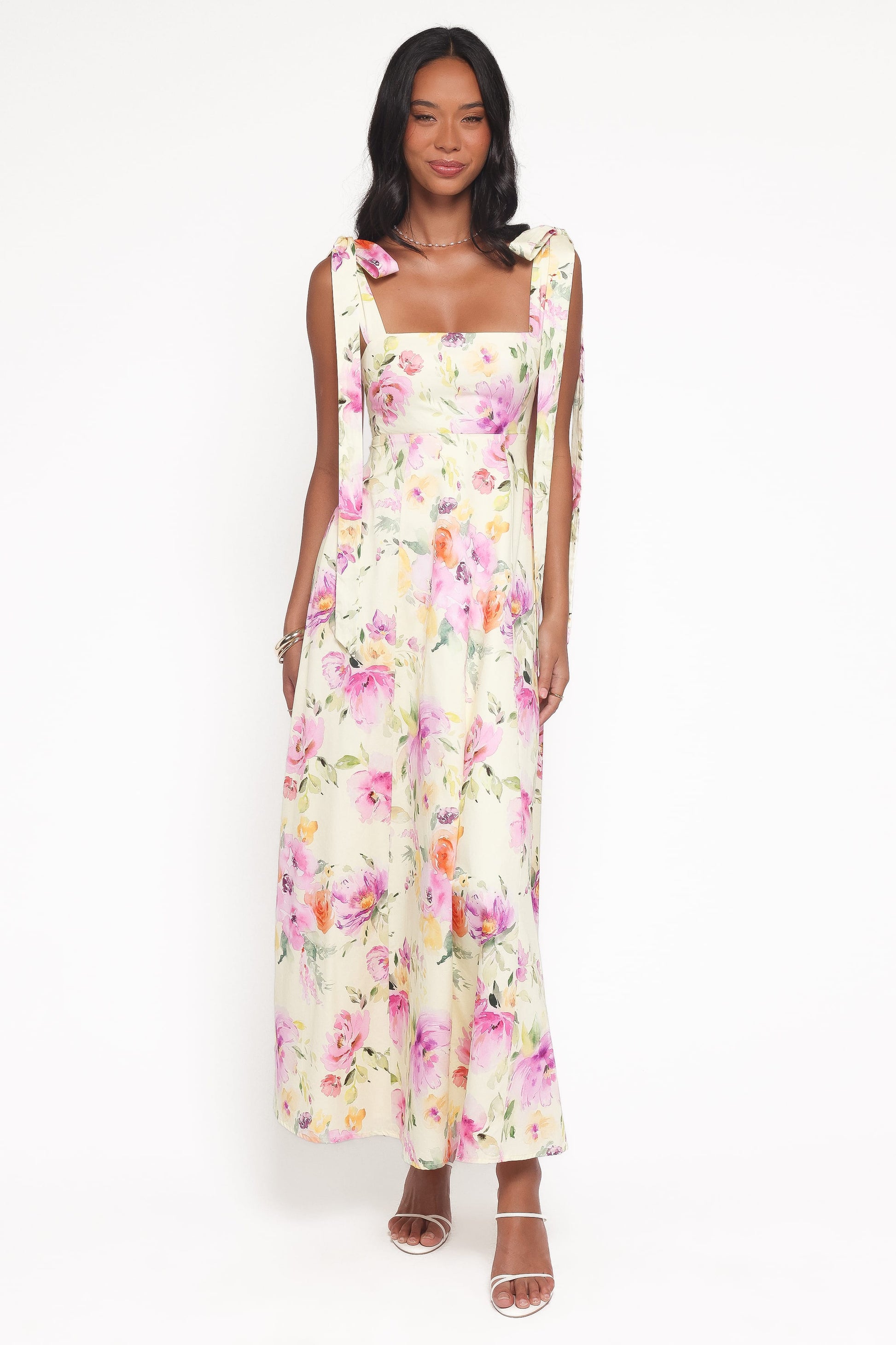 Yellow Petunia Ellody Maxi Dress in Yellow Petunia