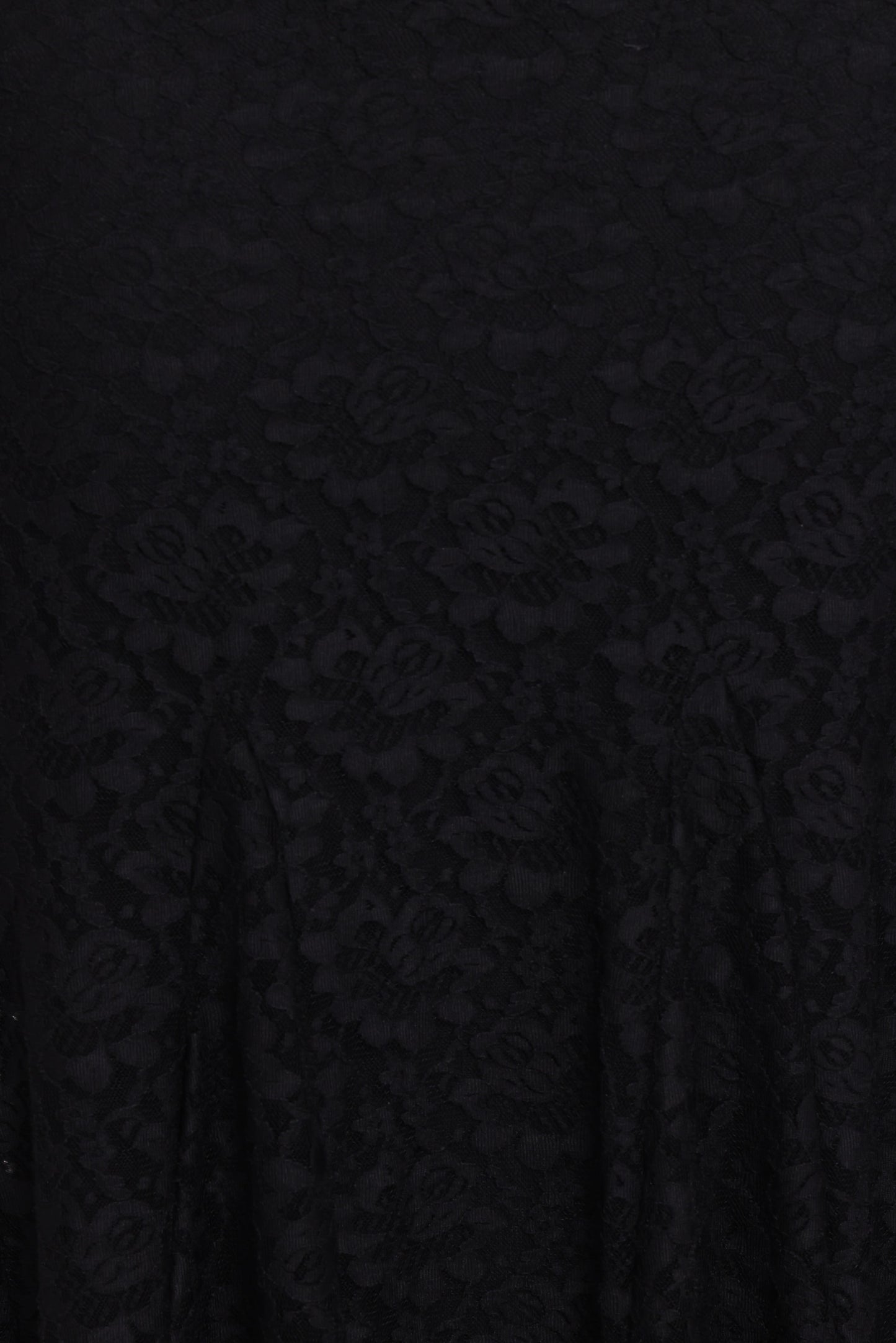 Black Lace Keani Peony Maxi Dress