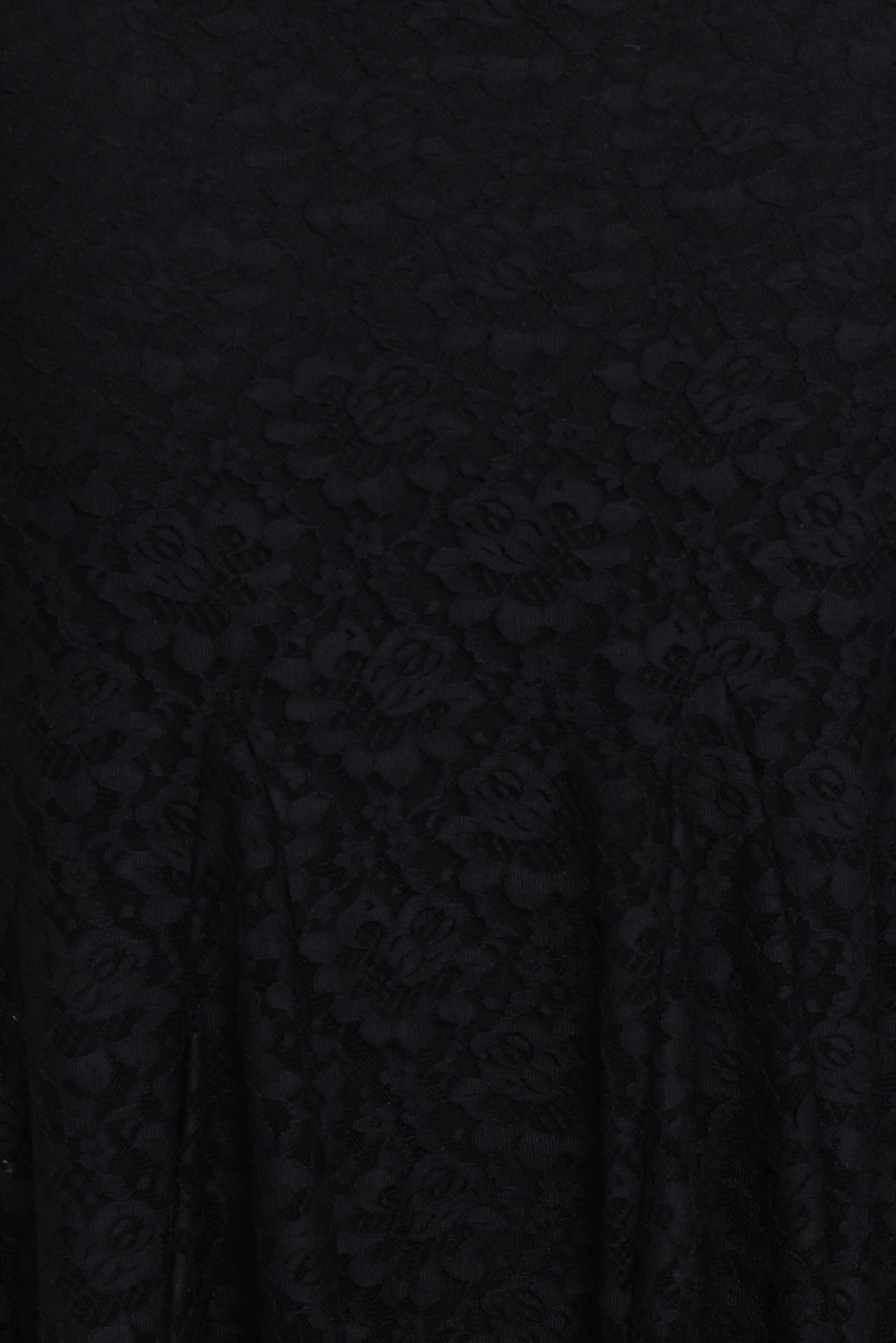 Black Lace Keani Peony Maxi Dress