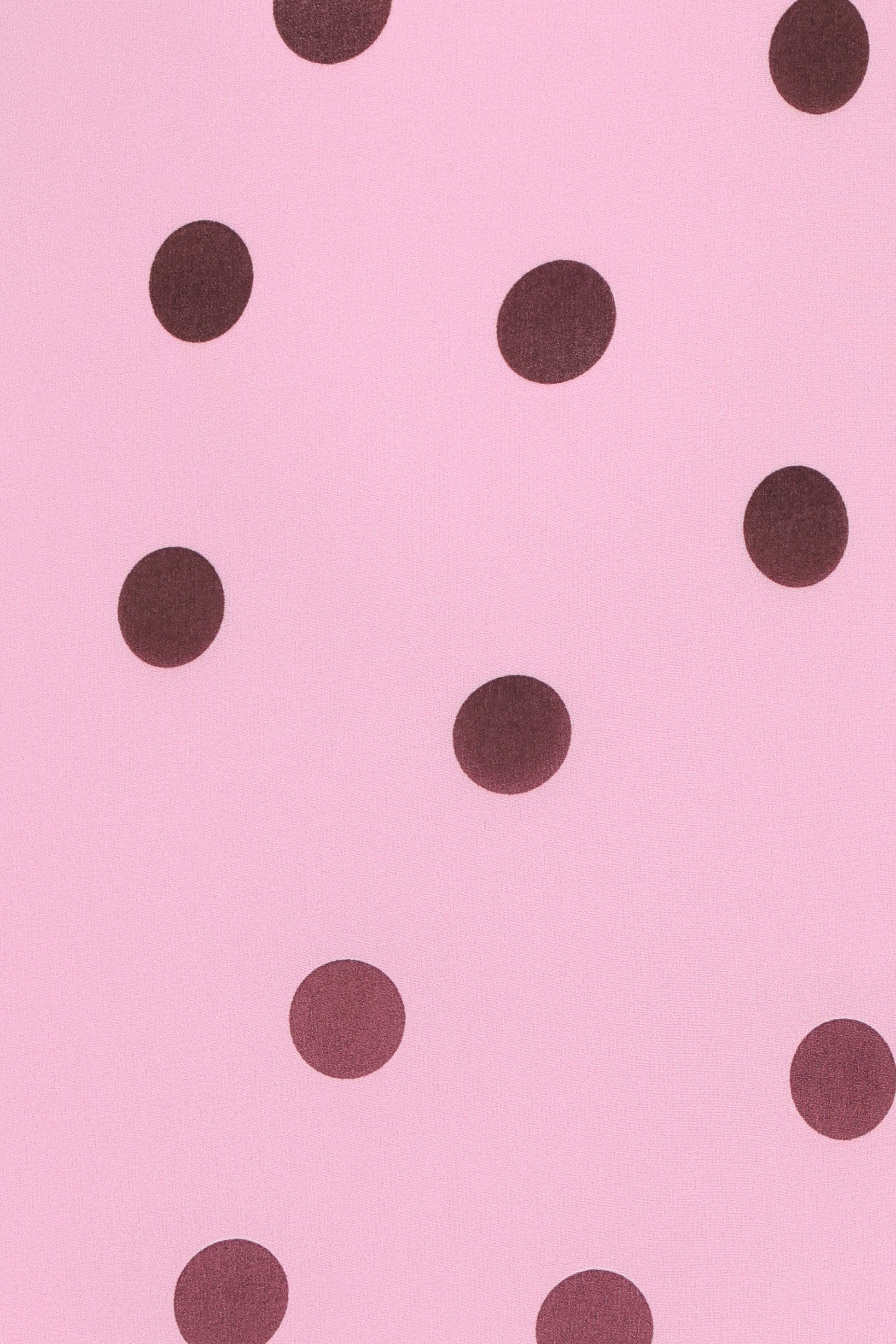 Pink Polka Dot Keani Peony Maxi Dress