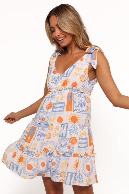 Multi Melodie Multi Mini Dress