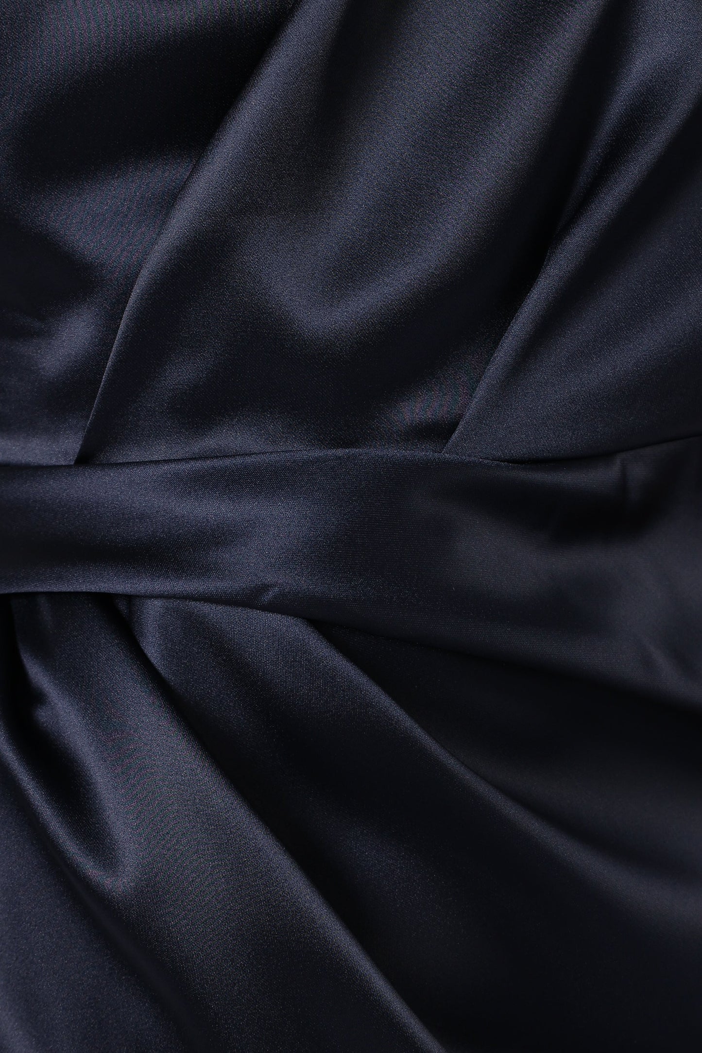 Navy Nadia One-Shoulder Maxi Dress in Navy