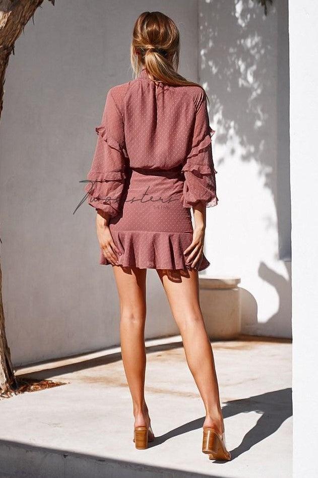Mauve Piper Dress - Mauve
