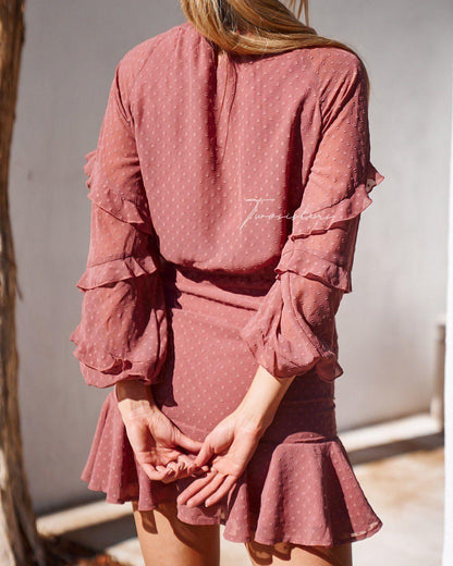 Mauve Piper Dress - Mauve