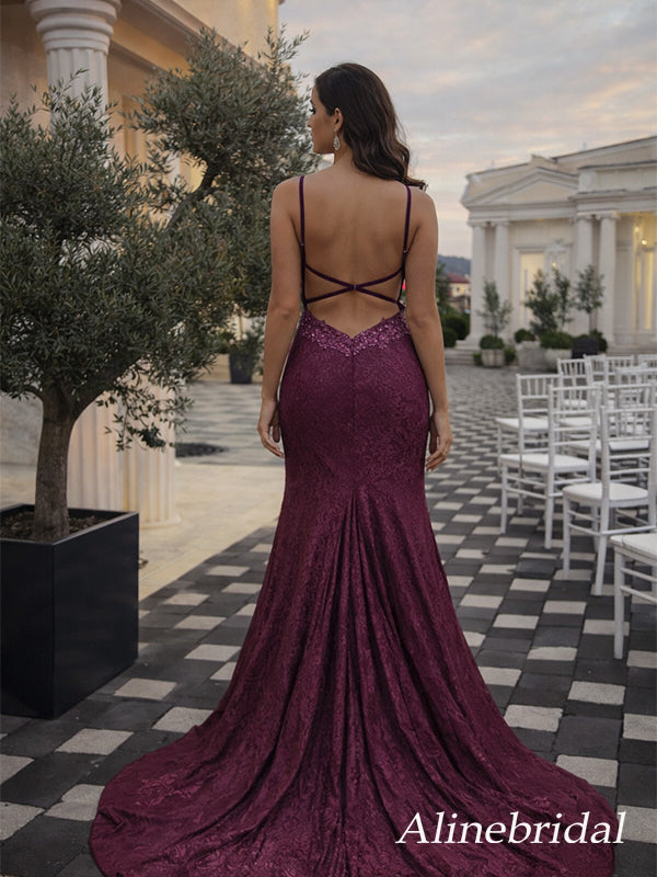 Custom Color(leaving a note) Arabella Lace Beaded Mermaid Gown