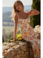 Margot Print Bodycon A-Line Dress