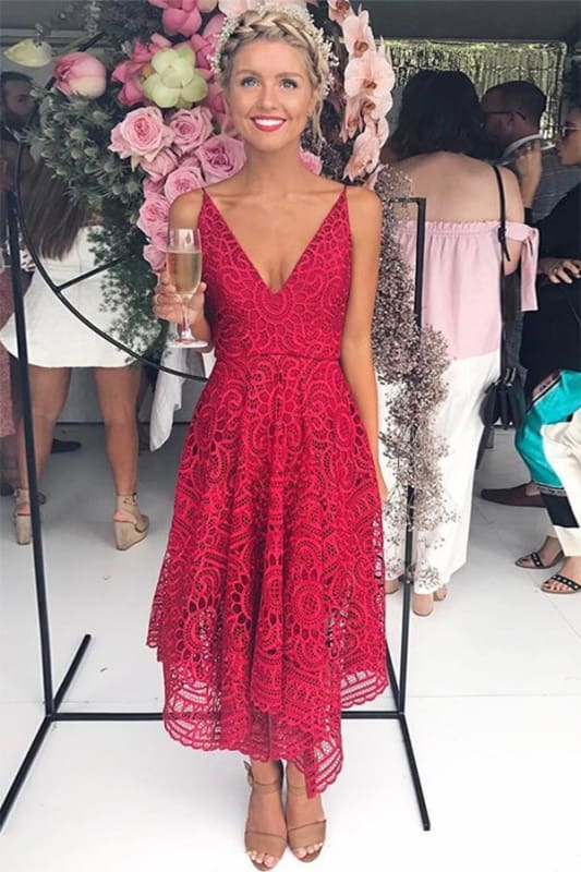 Valentina Lace A-Line Dress