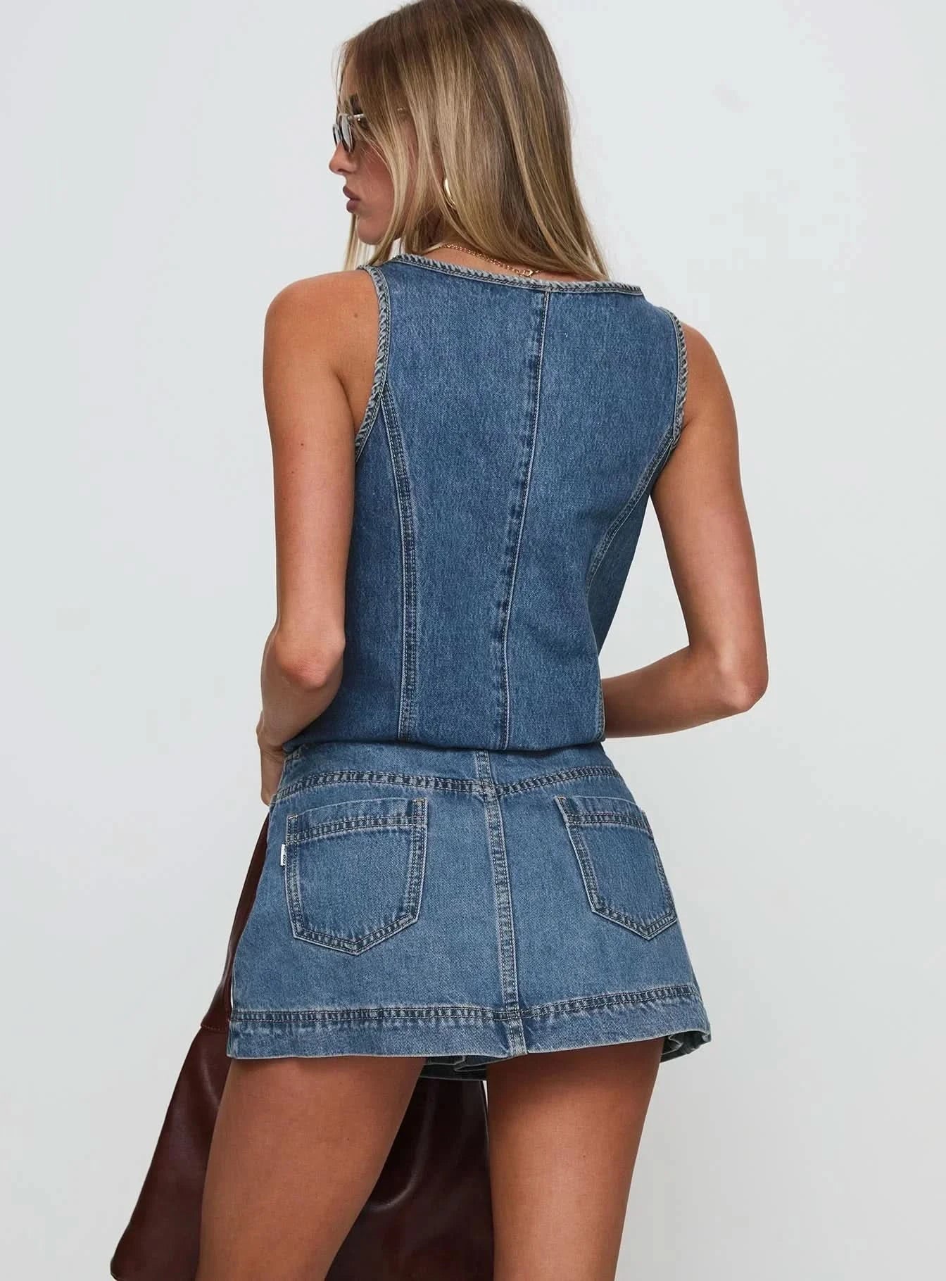 STEPH DENIM SET