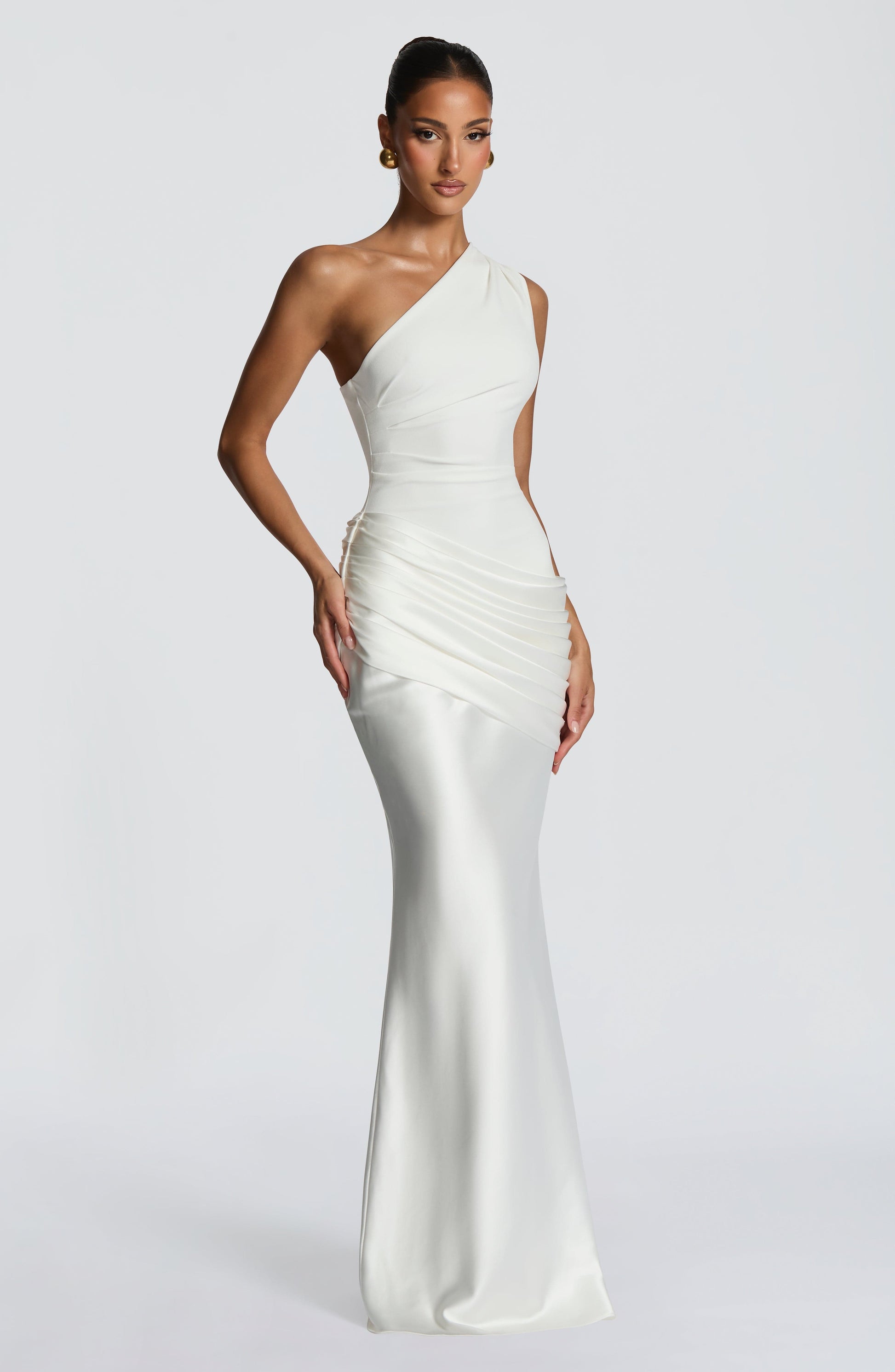 Ivory Sadona Cherry Lacquer Maxi Dress