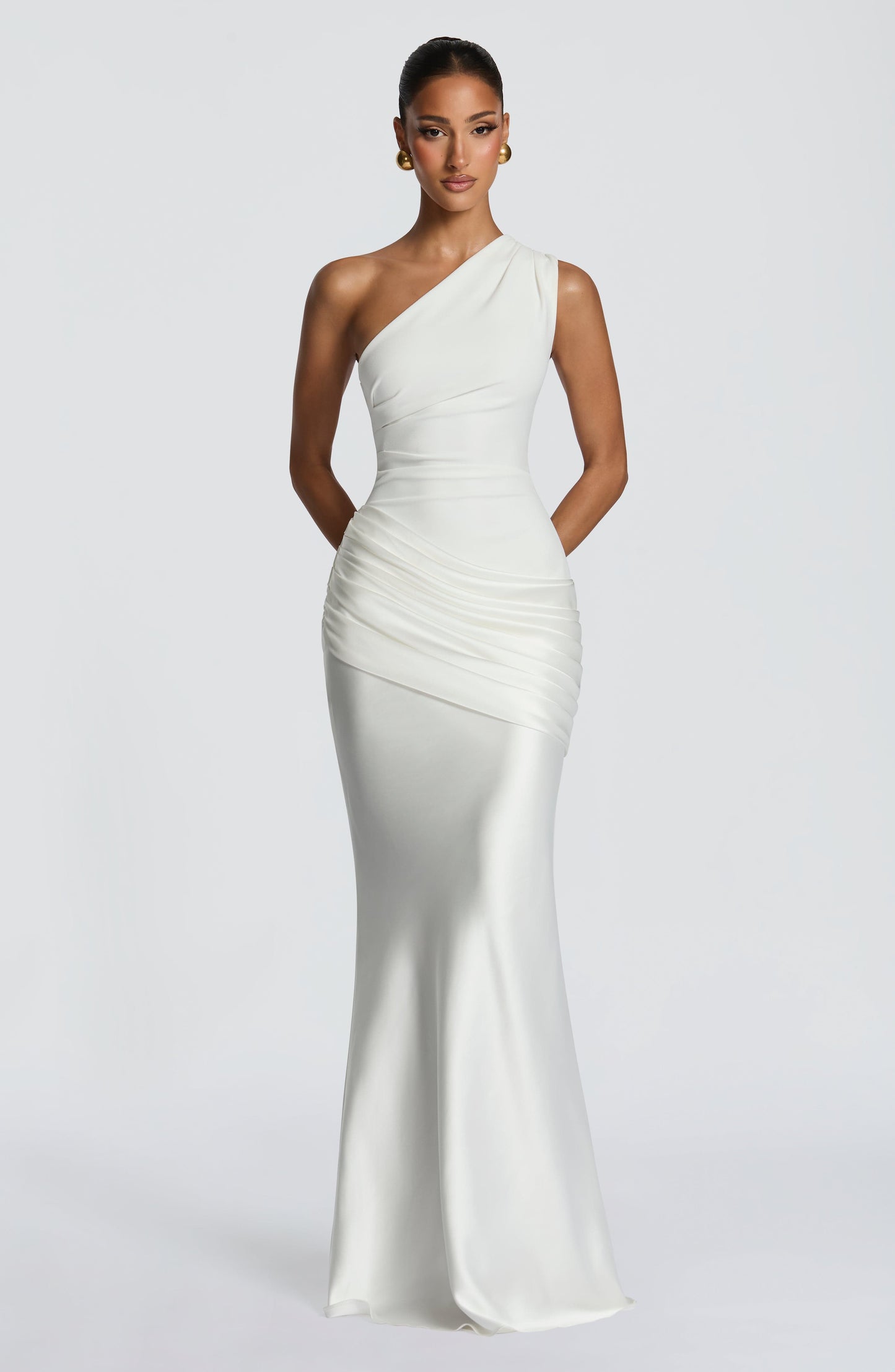 Ivory Sadona Cherry Lacquer Maxi Dress