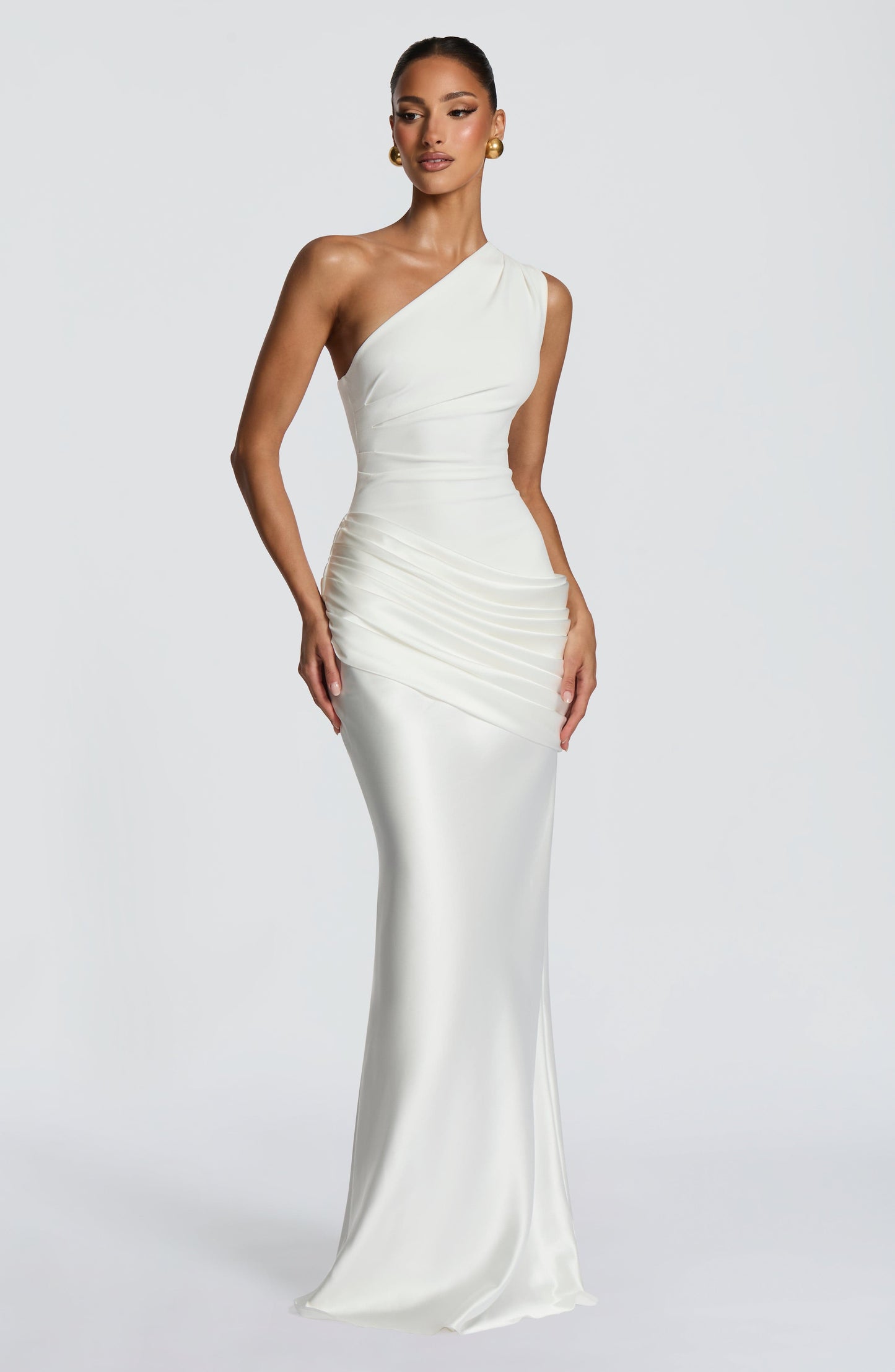 Ivory Sadona Cherry Lacquer Maxi Dress