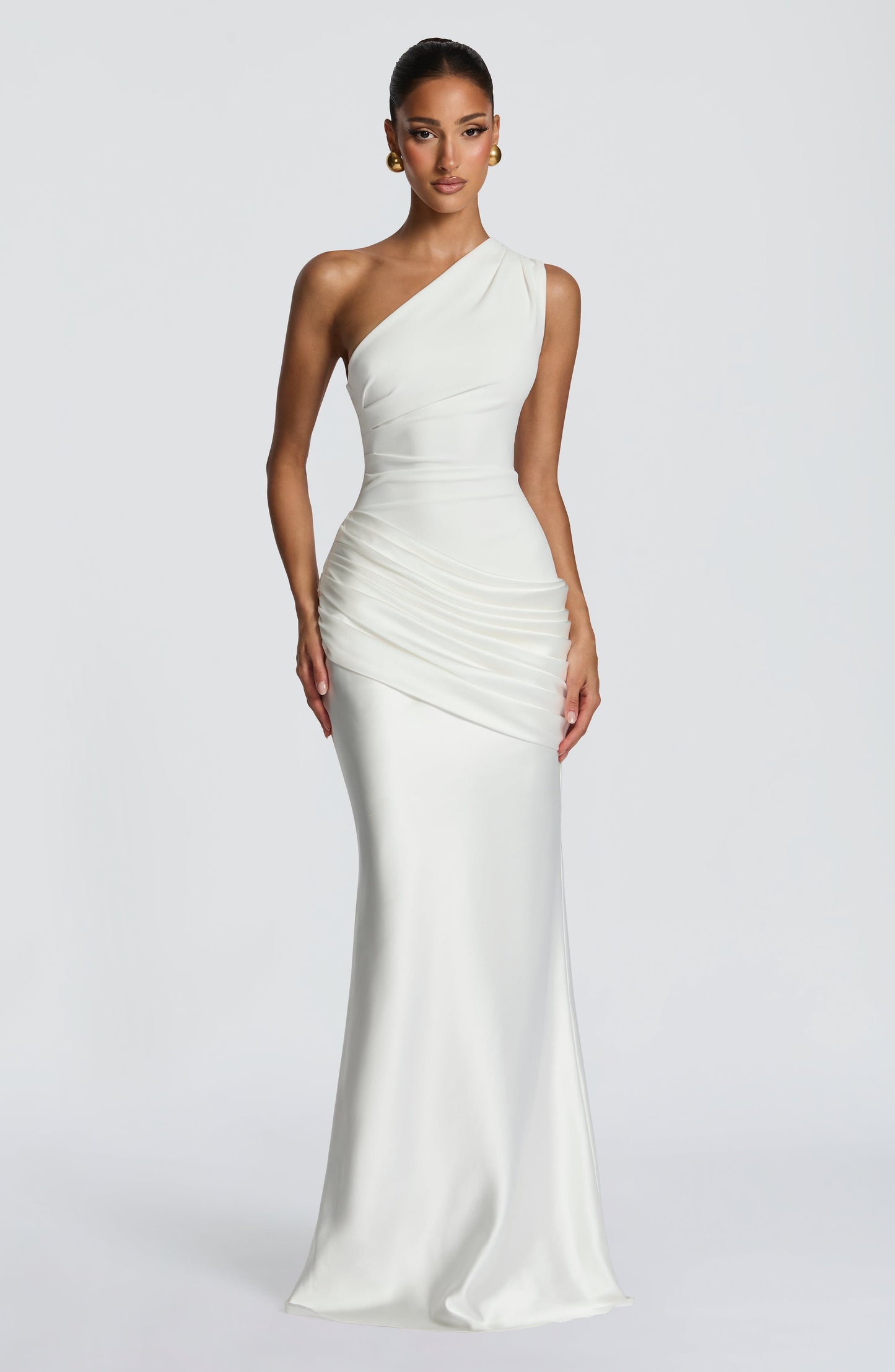 Ivory Sadona Cherry Lacquer Maxi Dress