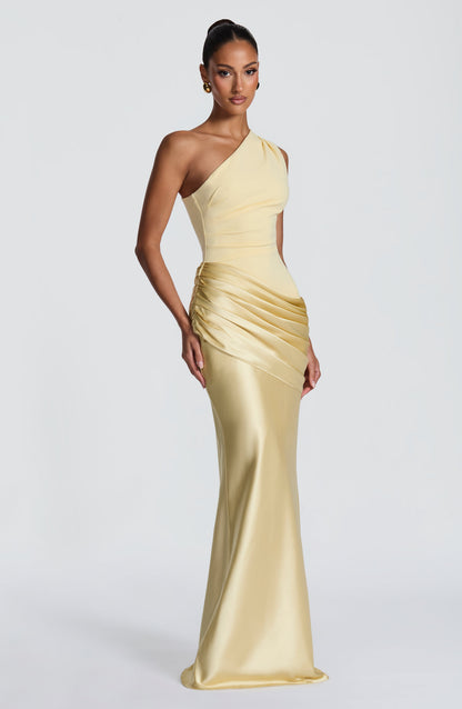 Lemon Sadona Cherry Lacquer Maxi Dress