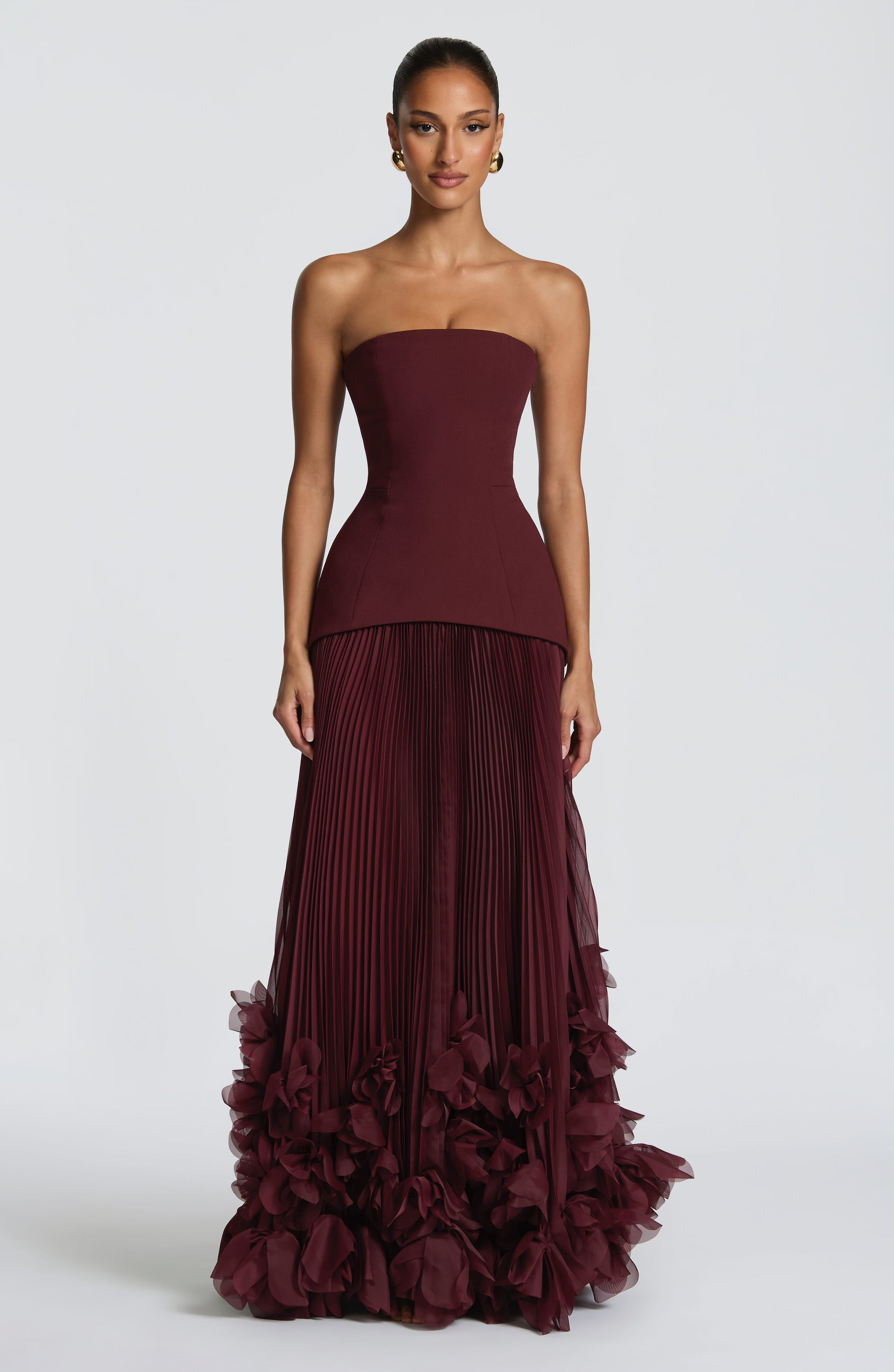 Cherry Lacquer Seraphina Cherry Lacquer Gown
