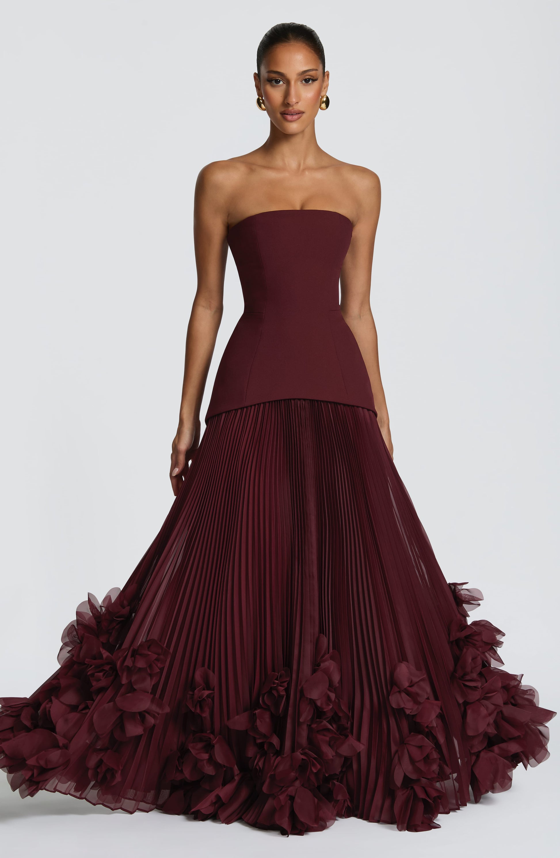 Cherry Lacquer Seraphina Cherry Lacquer Gown