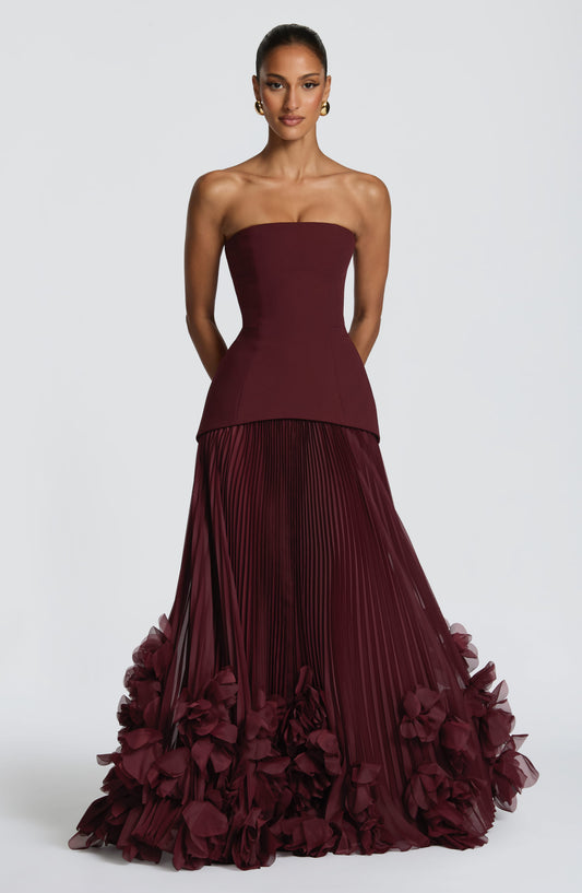Cherry Lacquer Seraphina Cherry Lacquer Gown