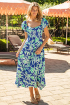Capri Bloom Floral Maxi Dress