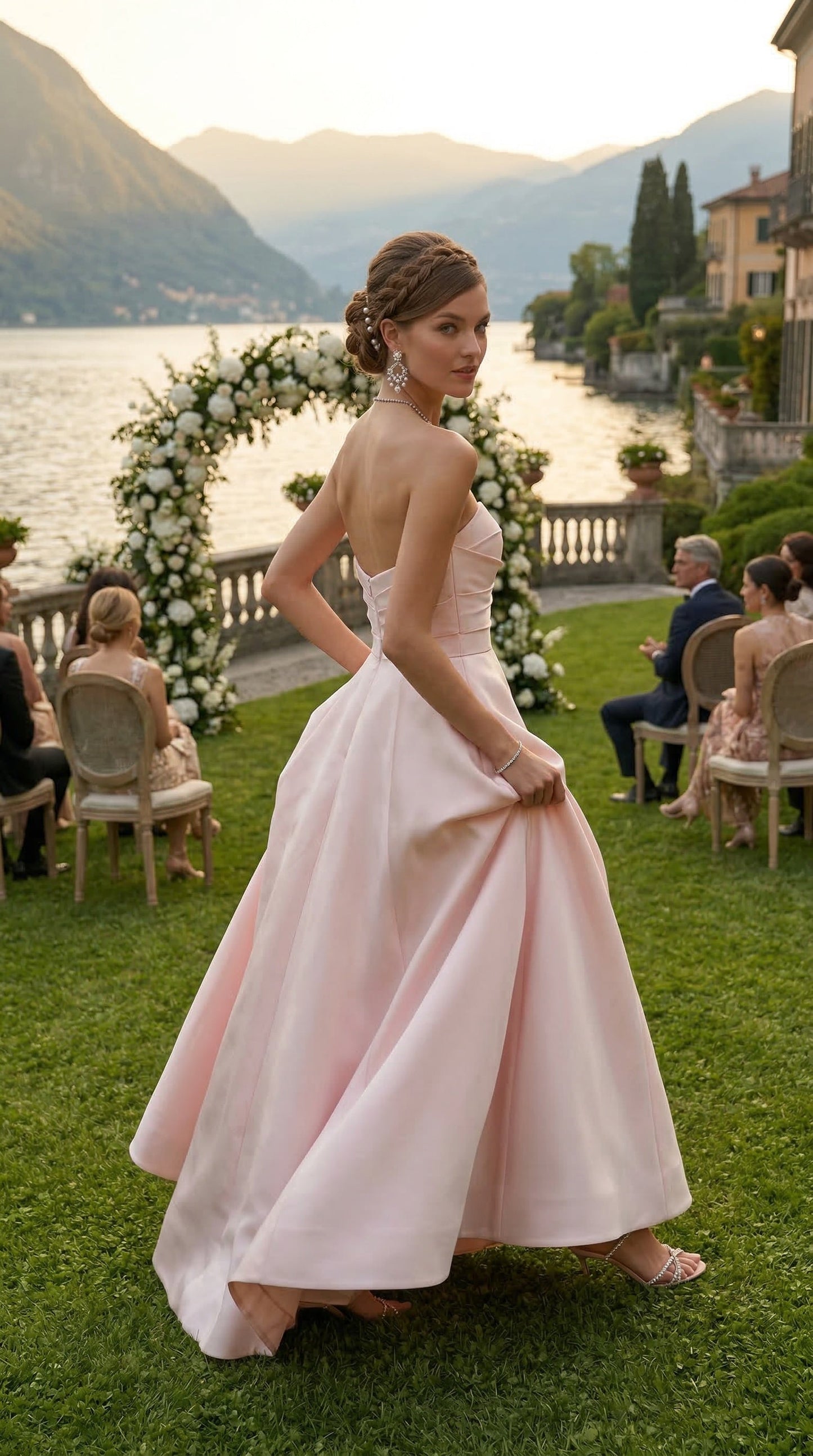 Keegen Silk Gown