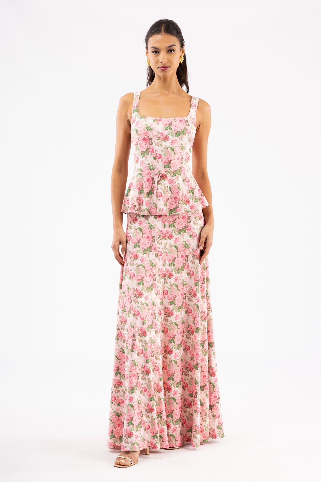 Betrothed Rose Siena Silk Charmeuse Dress in Something Blue