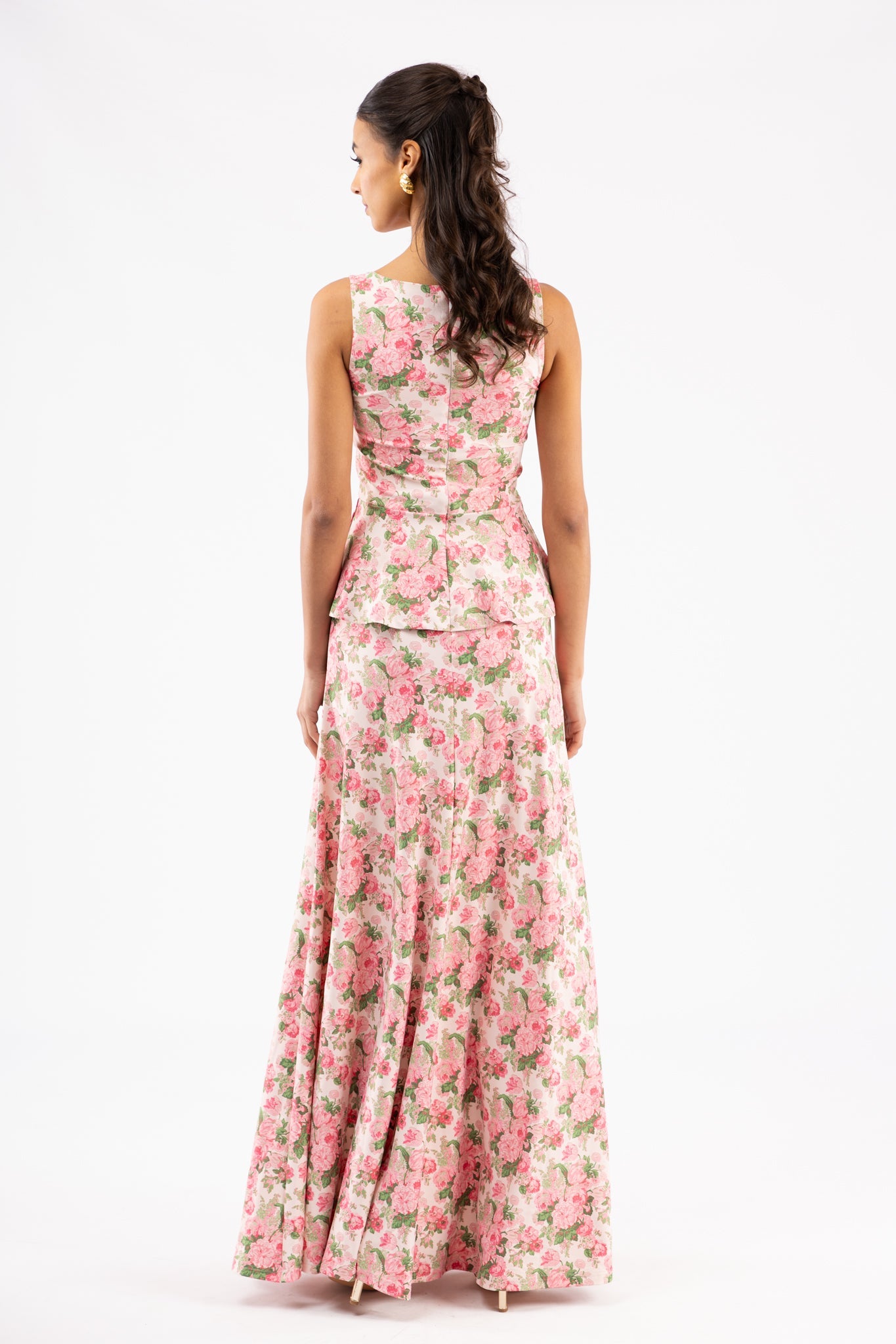 Betrothed Rose Siena Silk Charmeuse Dress in Something Blue