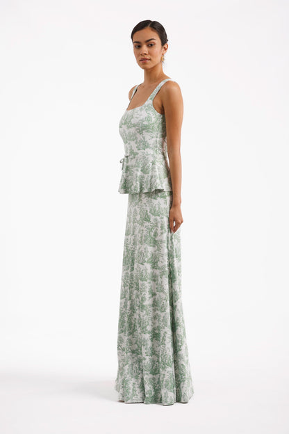 Siena Sonnet Siena Silk Charmeuse Dress in Something Blue