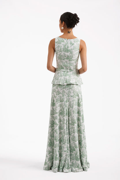 Siena Sonnet Siena Silk Charmeuse Dress in Something Blue