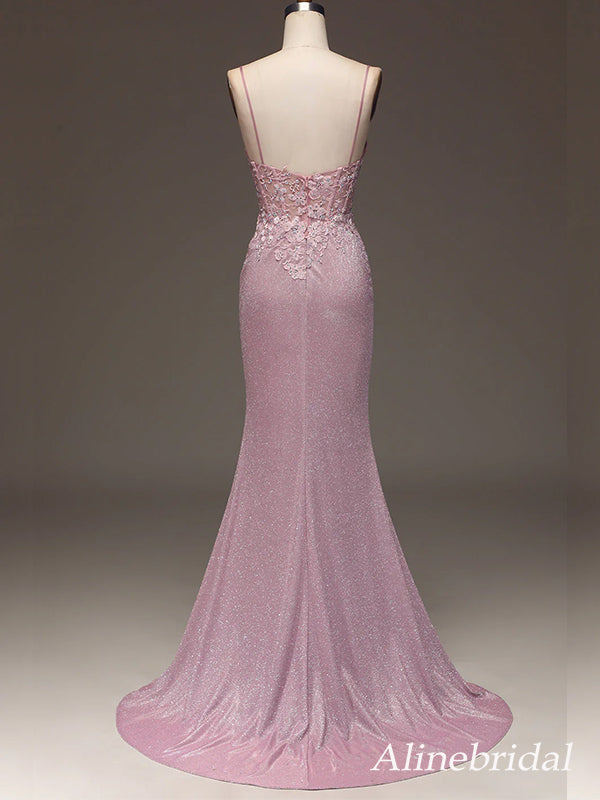 line Prom Dress, Evening Dress, PD2823062 Arabella Floral Lace A-Line Evening Dress