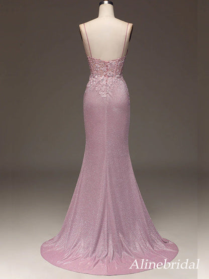 line Prom Dress, Evening Dress, PD2823062 Arabella Floral Lace A-Line Evening Dress